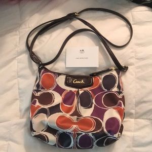 Coach cross body bag